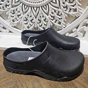 NEW Gardenline Men's Black Waterproof Clogs Removeable Insock Size 7/8